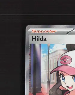 Hilda 164/086 White Flare Full Art Ultra Rare Holo Pokemon Card NM - Image 3