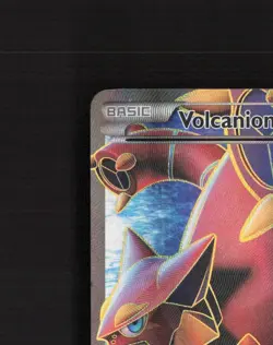 Volcanion EX 107/114 Steam Siege Full Art Ultra Rare Holo Pokemon Card MP - Image 3