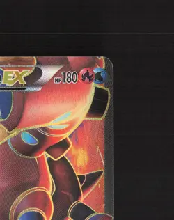 Volcanion EX 107/114 Steam Siege Full Art Ultra Rare Holo Pokemon Card MP - Image 4