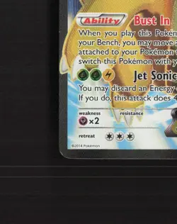 Dragonite EX 108/111 Furious Fists Full Art Ultra Rare Holo Pokemon Card LP+ - Image 5