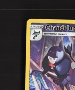Chandelure TG04/TG30 Lost Origin Full Art Ultra Rare Holo Pokemon Card LP+ - Image 3