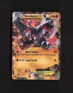 Aerodactyl EX XY97 XY Promos Black Star Promo Holo Pokemon Card MP - Image 1