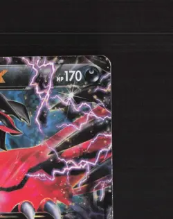 Yveltal EX XY08 XY Promos Black Star Promo Holo Pokemon Card DMG - Image 4