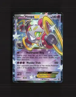 Hoopa EX XY85 XY Promos Black Star Promo Holo Pokemon Card MP - Image 1