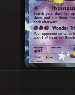 Hoopa EX XY85 XY Promos Black Star Promo Holo Pokemon Card MP - Image 5