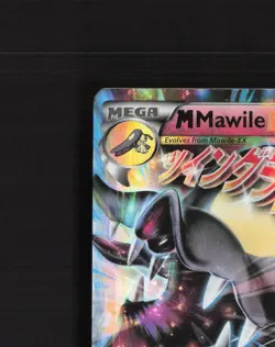 Mega M Mawile EX XY104 XY Promos Black Star Promo Holo Pokemon Card MP - Image 3