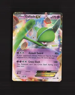 Gallade EX XY45 XY Promos Black Star Promo Holo Pokemon Card LP - Image 1