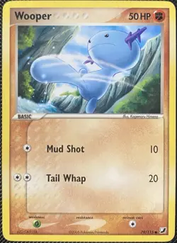 Wooper 79/115 Unseen Forces Regular - Pokemon Card - Image 1