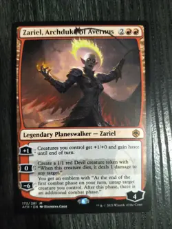 Zariel Archduke of Avernus Adventures in the Forgotten Realms MTG Magic - Image 1