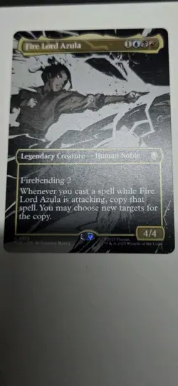 MtG: Fire Lord Azula (0313) (Borderless) Avatar: The Last Airbender not foil - Image 1