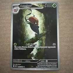 Accelgor 094/086 Holo White Flare Secret Rare Pokemon TCG SV - Image 1