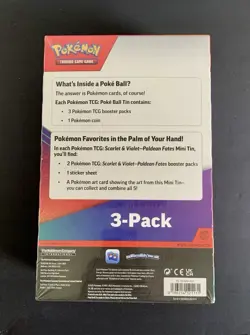 Factory Sealed Scarlet & Violet Poke Ball + 2 Mini Tins Sam’s Club Pokemon Cards - Image 2