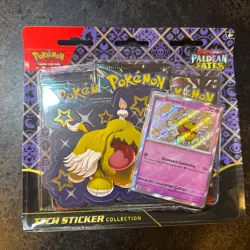 🔥Pokemon TCG Paldean Fates Tech Sticker Collection Greavard BRAND NEW SEALED📈 - Image 1