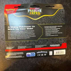 🔥Pokemon TCG Paldean Fates Tech Sticker Collection Greavard BRAND NEW SEALED📈 - Image 2