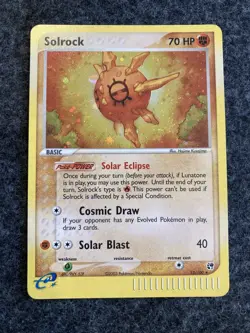 Pokemon TCG - Solrock (13/100) Sandstorm - Holo - NM/LP - Image 1