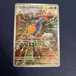 Pokemon Karrablast Sv: Black Bolt 094/086 Holo Illustration Rare English - Image 1