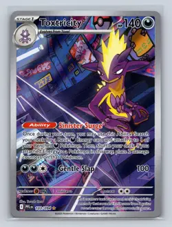 Toxtricity 103/094 Illustration Rare Phantasmal Flames Pokemon NM - Image 1