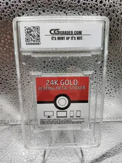 2023 POKEMON STRIKING POPPING CANDY ZAPDOS 24K GOLD PLATING CG Pristine 10 - Image 4