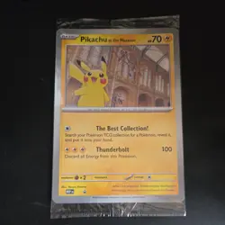 Pokemon Pikachu at the Natural History Museum Sealed Jumbo Promo SVP X8 - Image 1