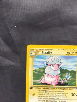 Pokemon Cards: Neo Genesis 1st Edition Uncommon: Flaaffy 34/111 - Image 2