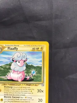 Pokemon Cards: Neo Genesis 1st Edition Uncommon: Flaaffy 34/111 - Image 3