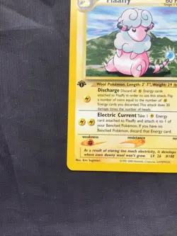 Pokemon Cards: Neo Genesis 1st Edition Uncommon: Flaaffy 34/111 - Image 5