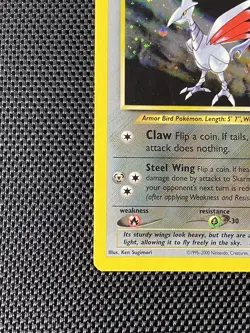 Pokemon Neo Genesis Skarmory 13/111 Holo Rare - Vintage WOTC LP/MP - Image 5