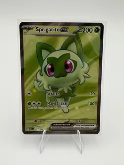 Sprigatito ex 251/217 Ultra Rare Ascended Heroes Pokemon Near Mint - Image 1