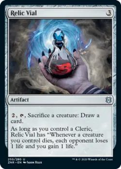 Relic Vial x1 NM Magic the Gathering 1x Zendikar Rising mtg card - Image 1