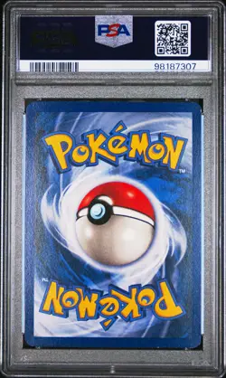 1999 POKEMON FOSSIL #5 GENGAR-HOLO PSA 7 - Image 2