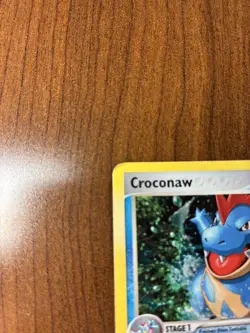 Pokemon TCG Croconaw Reverse Holo 38/115 Unseen Forces 2005 English LP Stamped - Image 3
