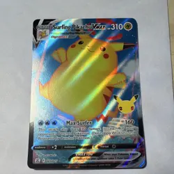 The Pokemon Company Pokemon TCG Surfing Pikachu VMAX 009/025 Ultra Rare Holo Eng - Image 1