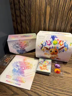Pokemon Prismatic Evolutions ETB Elite Trainer Box EMPTY (No Packs) - Image 1