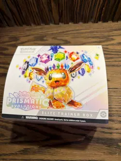 Pokemon Prismatic Evolutions ETB Elite Trainer Box EMPTY (No Packs) - Image 2