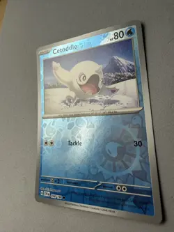 Pokemon TCG * Scarlet & Violet * 58/198 Cetoddle REVERSE HOLO Common * FRESH PK - Image 2