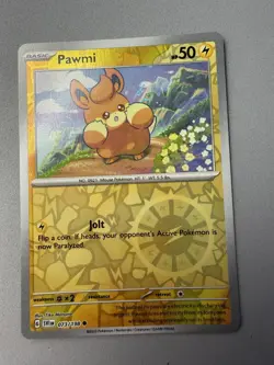 Pokemon TCG * Scarlet & Violet * 73/198 Pawmi REVERSE HOLO Common * FRESH PK - Image 1