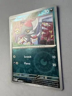 Pokemon TCG * Scarlet & Violet * 132/198 Pawniard REVERSE HOLO Common * FRESH PK - Image 2