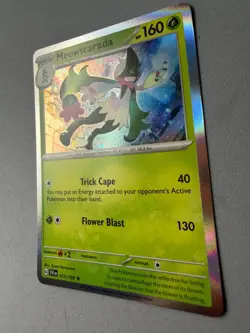 Pokemon TCG * Scarlet & Violet * 15/198 Meowscarada HOLO RARE * FRESH PK - Image 2
