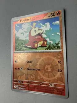 Pokemon TCG * Scarlet & Violet * 36/198 Fuecoco REVERSE HOLO Common * FRESH PK - Image 2