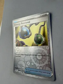 Pokemon TCG * Scarlet & Violet * 171/198 Energy Retrieval REVERSE HOLO Common NM - Image 2