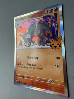 Pokemon TCG * Scarlet & Violet * 34/198 Houndoom Mirage Holo Stamp - Image 2