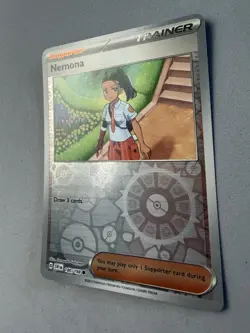 Pokemon TCG * Scarlet & Violet * 180/198 Nemona REVERSE HOLO Common * FRESH PK - Image 2