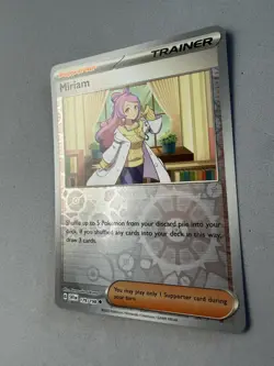 Pokemon TCG * Scarlet & Violet * 179/198 Miriam REVERSE HOLO Uncommon * FRESH PK - Image 2