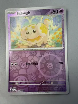 Pokemon TCG * Scarlet & Violet * 97/198 Fidough REVERSE HOLO Common * FRESH PK - Image 1