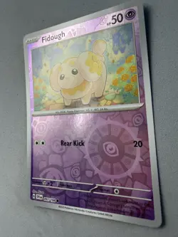 Pokemon TCG * Scarlet & Violet * 97/198 Fidough REVERSE HOLO Common * FRESH PK - Image 2