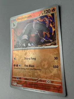 Pokemon TCG * Scarlet & Violet * 34/198 Houndoom REVERSE HOLO Common * FRESH PK - Image 2