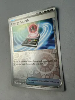 Pokemon TCG * Scarlet & Violet * 172/198 Energy Search REVERSE HOLO Common * NM - Image 2