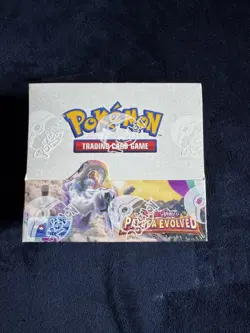 Pokemon TCG Scarlet & Violet - Paldea Evolved Booster Box In Acrylic Case - Image 2