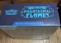 Pokemon Mega Evolution Phantasmal Flames Elite Trainer Box-ETB Factory Sealed - Image 5