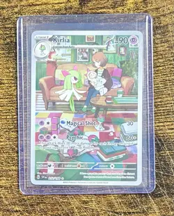 Kirlia 212/198 SV01 Illustration Rare Full Art Holo Pokemon - Image 1